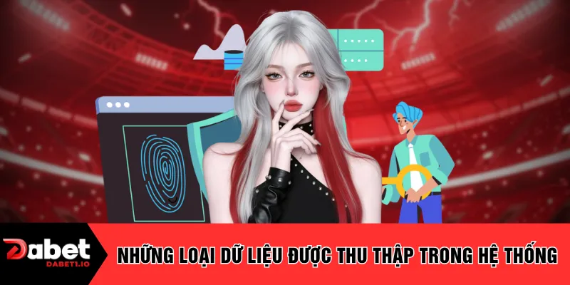 Những loại dữ liệu được thu thập trong hệ thống